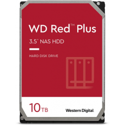 3.5" HDD 10.0TB-SATA- 256MB Western Digital  "Red Plus (WD101EFBX)", NAS, CMR
