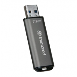 512GB USB3.1 Flash Drive Transcend "JetFlash 920", Space Gray, Cap, High Speed TLC (R/W:420/400MB/s)
