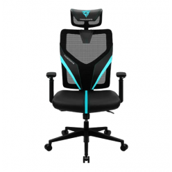Gaming Chair ThunderX3 Yama1  Black/Cyan, User max load up to 150kg / height 165-180cm

