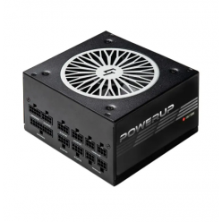 Power Supply ATX 750W Chieftec PowerUP GPX-750FC, 80+ Gold, 120mm, Fully modular, FB LLC+DC-DC
