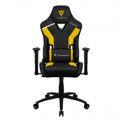Gaming Chair ThunderX3 TC3 Black/Bumblebee Yellow, User max load up to 150kg / height 165-185cm
