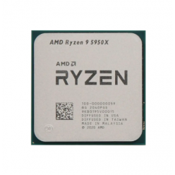 CPU AMD Ryzen 9 5950X  (3.4-4.9GHz, 16C/32T, L2 8MB, L3 64MB, 7nm, 105W), Socket AM4, Tray
