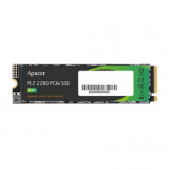 .M.2 NVMe SSD    512GB Apacer  AS2280P4X [PCIe 3.0 x4, R/W:2100/1700MB/s, 530/420K IOPS,350TB,3DTLC]
