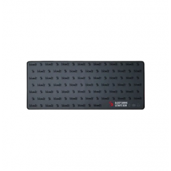 Gaming Mouse Pad Bloody BP-30L, 750 x 300 x 3mm, Cloth/Rubber, Anti-fray stitching, Black/Red
