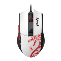 Gaming Mouse Bloody L65 Max, 100-12000 dpi, 7 buttons, 250 IPS, 35G, 78g, Ambidextrous, Programmable, Onboard Memory, RGB, 1.8m, USB, Naraka
