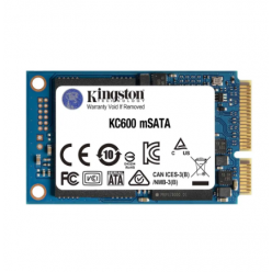 .mSATA SSD  256GB Kingston KC600 [R/W:550/500MB/s, 90K/80K IOPS, 150TBW, 3D-NAND TLC]

