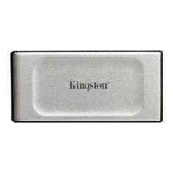 .500GB Kingston Portable SSD XS2000 Silver, USB-C 3.2 (69.5x32.6x13.5mm, 28.9g, R/W:2K/2K MB/s)

