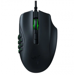 Gaming Mouse Razer Naga X, 18k dpi, 16 buttons, 40G, 450IPS, 85g, Opt.SW, On-Board Memory, RGB, 1.8m, USB, Black
