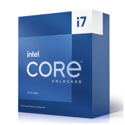 CPU Intel Core i7-13700KF 2.5-5.4GHz (8P+8E/24T, 24MB,S1700,10nm, No Integ. Graphics,125W) Tray

