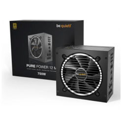 Power Supply ATX 750W be quiet! PURE POWER 12 M, 80+ Gold, ATX.3.0, LLC+SR+DC/DC, Full Modular
