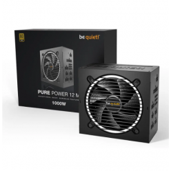 Power Supply ATX 1000W be quiet! PURE POWER 12 M, 80+ Gold, ATX.3.0, LLC+SR+DC/DC, Full Modular
