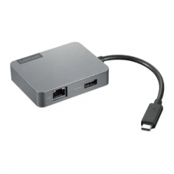 Lenovo USB-C Travel Hub Gen2, 1 x USB 3.1, 1 x HDMI, 1 x VGA, 1 x RJ45
