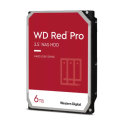 3.5" HDD  6.0TB -SATA-256MB Western Digital "Red Pro (WD6003FFBX)", NAS, CMR
