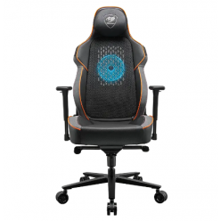Gaming Chair Cougar NxSys AERO Black/Orange, User max load up to 160kg / height 160-195cm
