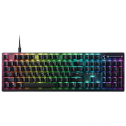 Gaming Keyboard Razer Razer DeathStalker V2, Ultra-Slim, Opt.SW Red, Aluminum Topt, Laser-Etched & ABS keycaps, Media Roller, RGB, USB, EN, Black
