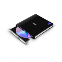 External Slim 6x Blue-ray Writer ASUS "SBW-06D5H-U", Black, (USB3.1), Retail
