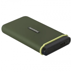 4.0TB  Transcend Portable SSD ESD380C Military Green, USB-C 3.2 (96x54x12mm, 75g, R/W:2K/2K MB/s)
