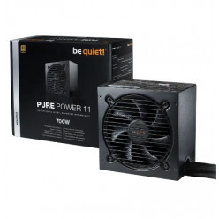 Power Supply ATX 700W be quiet! PURE POWER 11, 80+ Gold, 120mm, Active Clamp+SR+DC/DC

