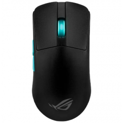 Gaming Wireless Mouse Asus ROG Harpe Ace Aim Lab Edition, 36k dpi, 5 buttons, 650IPS, 50G, 54g, Ambidextrous, Mech.SW, 2m, USB+2.4Ghz+BT, Black
