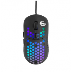Gaming Mouse GMB RAGNAR-RX400, 800-7200 dpi, 6 buttons, 20G, Backlight, 103g, 1.8m
