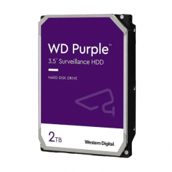 3.5" HDD  2.0TB-SATA -  64 MB  Western Digital " Purple (WD23PURZ)", Surveillance, CMR
