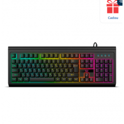 Gaming Keyboard SVEN KB-G8400, 12 Fn keys, Macro, RGB, Braided cable, 1.8m, Black, USB
