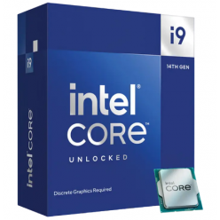 CPU Intel Core i9-14900KF 2.4-6.0GHz (8P+16E/32T, 32MB,S1700,10nm, No Integ. Graphics,125W) Tray
