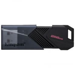 256GB USB3.2 Flash Drive Kingston DataTraveler Exodia Onyx (DTXON/256GB), Black, Plastic, Slider Cap

