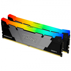 32GB DDR4-3200MHz Kingston FURY Renegade RGB (Kit of 2x16GB) (KF432C16RB12AK2/32), CL16-18-18, 1.35V
