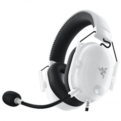 Gaming Wireless Headset Razer BlackShark V2 Pro, 50mm drivers, 12-28kHz, 32 Ohm, 100db, 320g, 70h, PNC, Detachable mic, 2.4Ghz+BT, White
