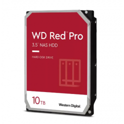 3.5" HDD 10.0TB-SATA- 256MB Western Digital  "Red Pro (WD102KFBX)", NAS, CMR, 7200rpm, 2M (MTBF)
