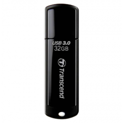 32GB USB3.1 Flash Drive Transcend "JetFlash  700", Black, Classic (R/W:90/20MB/s)
