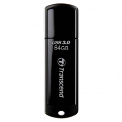 64GB USB3.1 Flash Drive Transcend "JetFlash  700", Black, Classic Cap (R/W:90/30MB/s)
