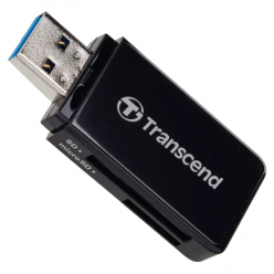 Card Reader Transcend "TS-RDF5K" Black, USB3.1 (SDHC/SDXC/microSDHC/SDXC)
