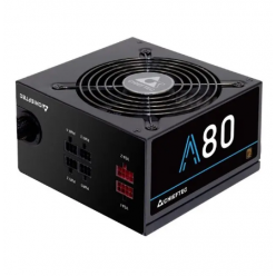 Power Supply ATX 750W Chieftec A-80 CTG-750C, 85+, Active PFC, 120mm silent fan, Modular Cable
