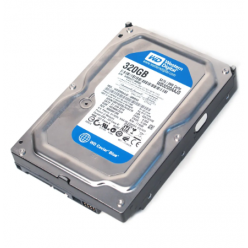 3.5" HDD    320GB-SATA- 8MB Western Digital "Blue (WD3200AAJS)" Ref
