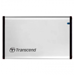 2.5"  SATA HDD/SSD External Case (USB3.0) Transcend  StoreJet "TS0GSJ25S3", Aluminum, UASP Support
