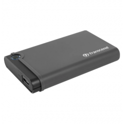 2.5"  SATA HDD/SSD External Case Kit (USB3.0) Transcend  StoreJet "TS0GSJ25CK3" Rubber, UASP Support
