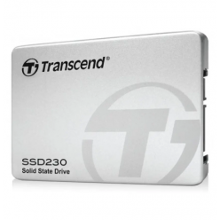 2.5" SATA SSD  256GB   Transcend "SSD230" [R/W:560/520MB/s, 65/85K IOPS, SM2258, 3D NAND TLC]
