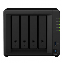 SYNOLOGY  "DS418", 4-bay, Realtek 4-core 1.4GHz, 2Gb DDR4, 2x1GbE
