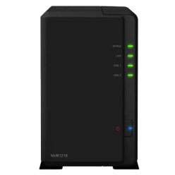SYNOLOGY  "NVR1218", 2-bay, 2-core 1Ghz, 1Gb DDR3, 1x1GbE, 1xHDMI, +5 Bay with expansion
