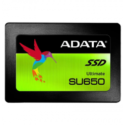 2.5" SATA SSD    120GB   ADATA Ultimate SU650 [R/W:520/320MB/s, 20K/75K IOPS, MK/SMI, 3D-NAND TLC]
