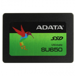 2.5" SATA SSD  240GB   ADATA Ultimate SU650 [R/W:520/450MB/s, 40K/75K IOPS, MK/SMI, 3D-NAND TLC]

