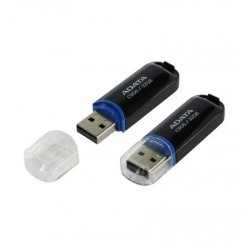  32GB USB2.0 Flash Drive ADATA "C906",  Black, Plastic, Classic Cap (AC906-32G-RBK)