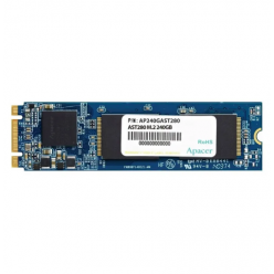 .M.2 SATA SSD  240GB Apacer AST280 "AP240GAST280" [80mm, R/W:520/495MB/s, 84K IOPS, Phison S11, TLC]
