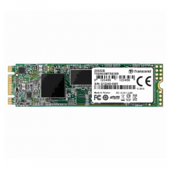 .M.2 SATA SSD  256GB Transcend  "TS256GMTS830S" [80mm, R/W:560/510MB/s, 85K/85K IOPS, SM2258, 3DTLC]
