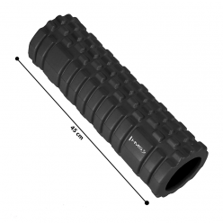 Ролик массажный FS102 Abisal ROLLER HMS (black) 45 cm