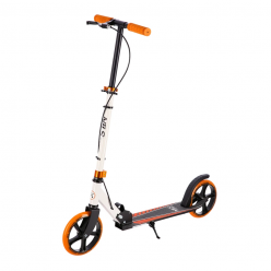 Самокат HM0107 Abisal WHITE-ORANGE SCOOTER NILS EXTREME
