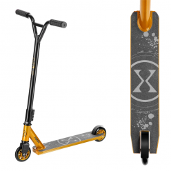 Самокат HS033 Abisal BLACK-GOLD STUNT SCOOTER NILS EXTREME