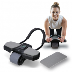 Колесо для пресса KA10-ab Abisal KA10 BLACK AB WHEEL FOR EXERCISING ABS MUSCLES HMS